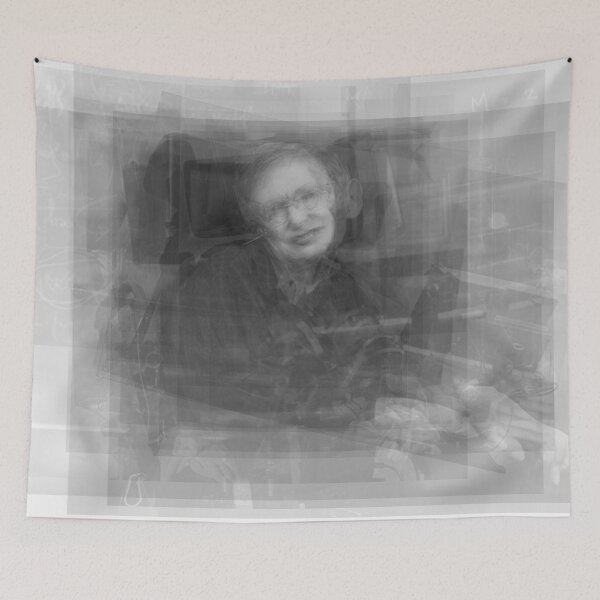 Item preview, Stephen Hawking Portrait Overlay designed and sold by Steven Socha.