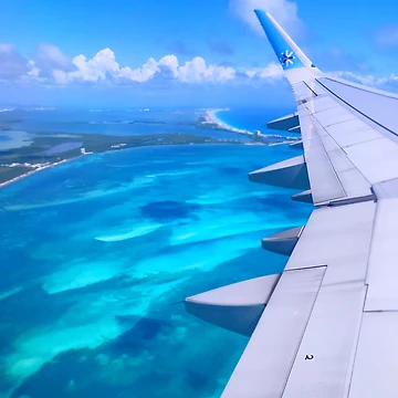 Artwork thumbnail, Cancun Plane Ride by MYSLc