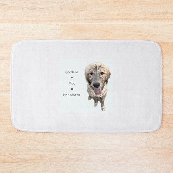 Item preview, Muddy Golden Retriever designed and sold by Colorcollage.
