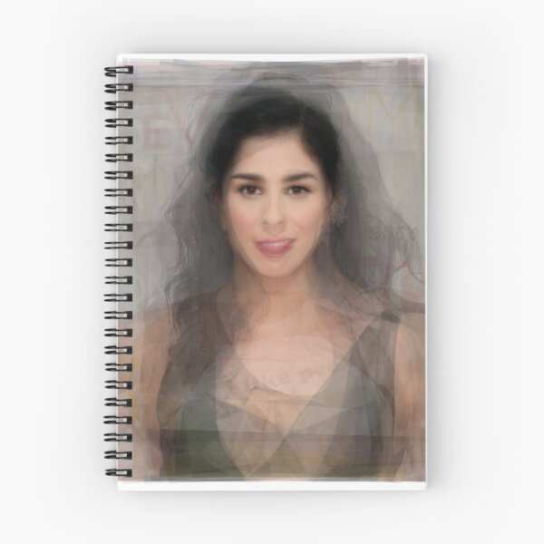 Artikelvorschau, Sarah Silverman-Porträt-Overlay entworfen und verkauft von Steven Socha.