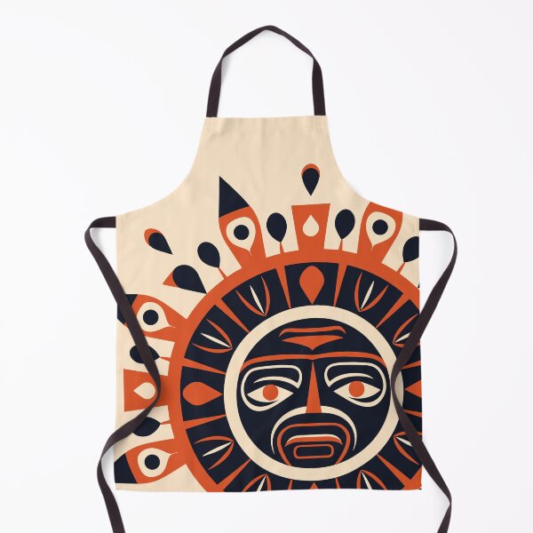Item preview, A Haida style native art of a Warrior Sun. designed and sold by blackdogshop.