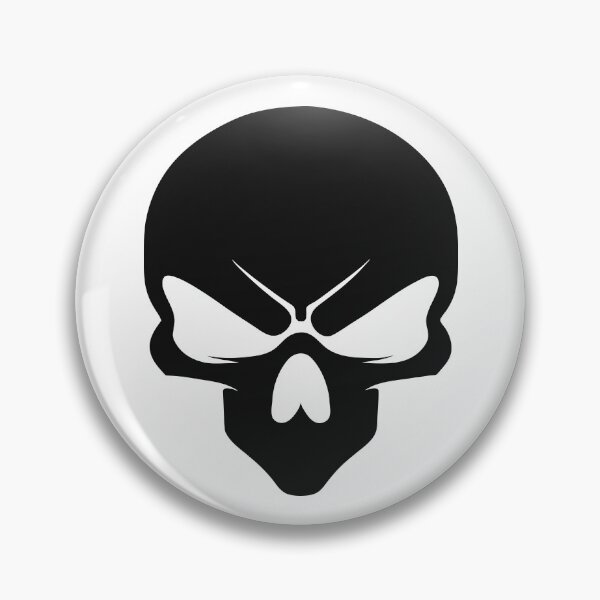 Item preview, logo (skull) (Black) designed and sold by atzek.