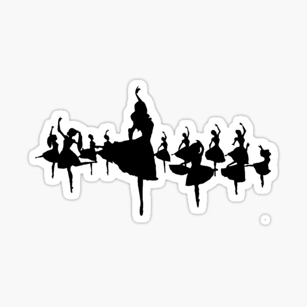Artikel-Vorschau von 12 tanzende Prinzessinnen-Silhouette, designt und verkauft von Anakin.is. Panickin.