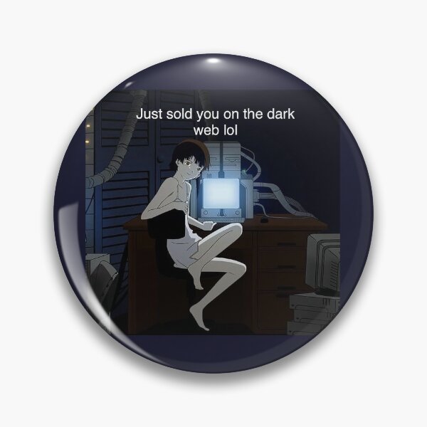 Item preview, Lain Sold You on The Dark Web Funny Design designed and sold by MerikuroCreates.