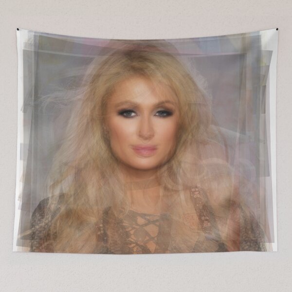 Item preview, Paris Hilton Portrait Overlay designed and sold by Steven Socha.