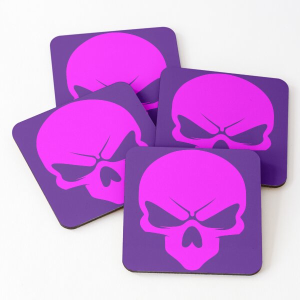 Item preview, logo (skull) (pink) designed and sold by atzek.