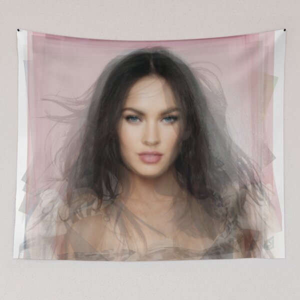 Item preview, Megan Fox Portrait Overlay designed and sold by Steven Socha.