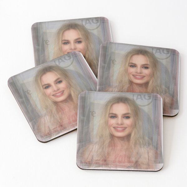 Item preview, Margot Robbie Overlay Portrait designed and sold by Steven Socha.