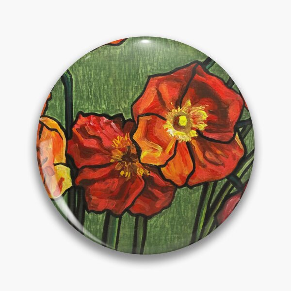 Item preview, Sunny Poppies designed and sold by Amber Wicks.