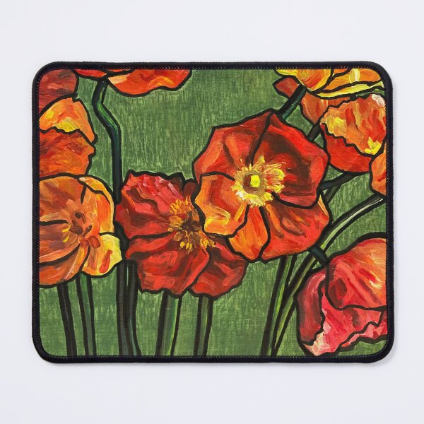 Item preview, Sunny Poppies designed and sold by Amber Wicks.