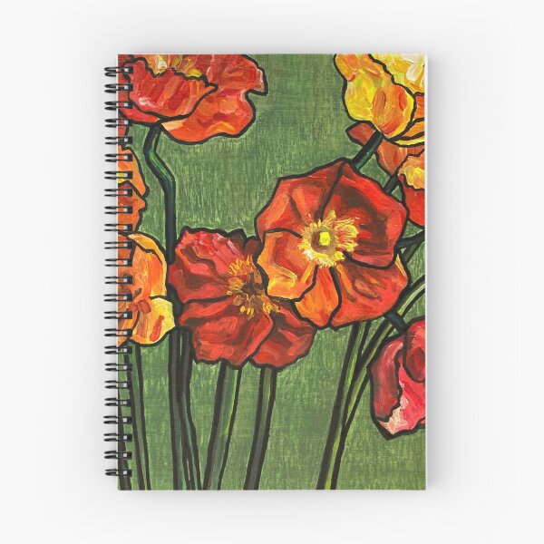 Item preview, Sunny Poppies designed and sold by Amber Wicks.