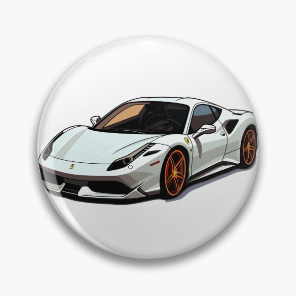 Item preview, white ferrari designed and sold by earthlymermaid.