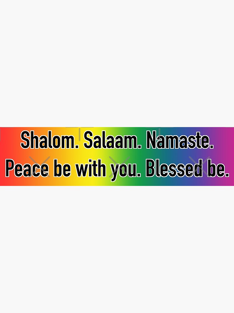 Namaste Shalom