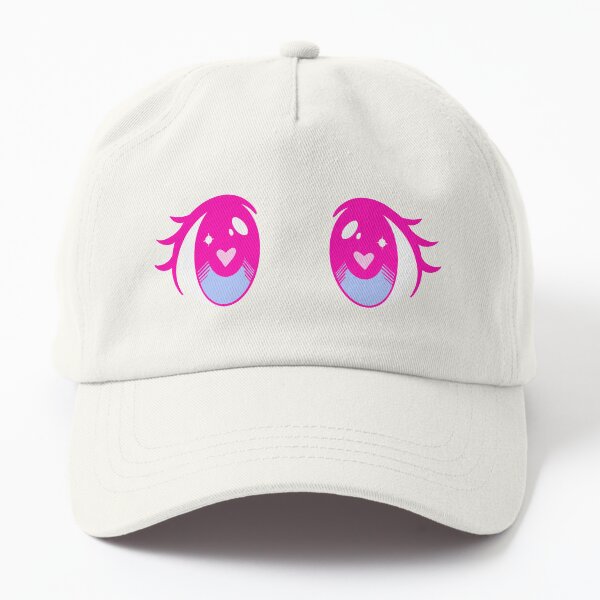 Item preview, Grands yeux roses et bleu bébé designed and sold by BIG NERD.