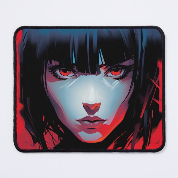 Item preview, "The girl with the red piercing stare." designed and sold by Dream-Way.
