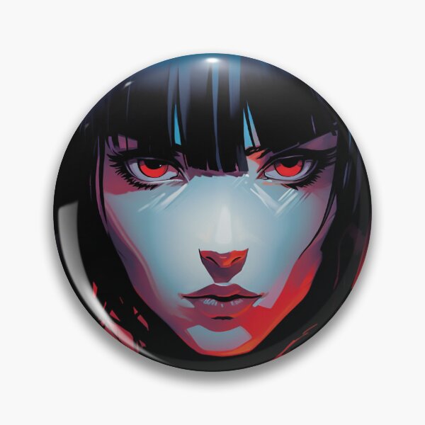 Item preview, "The girl with the red piercing stare." designed and sold by Dream-Way.