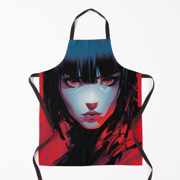Item preview, "The girl with the red piercing stare." designed and sold by Dream-Way.