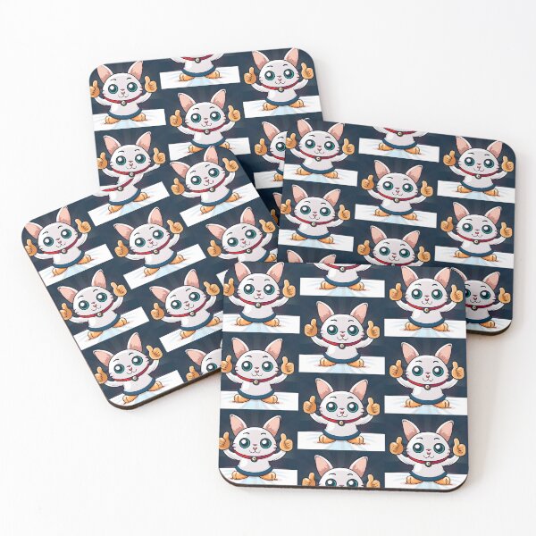 Item preview, happy cat designed and sold by anditsawrappp.