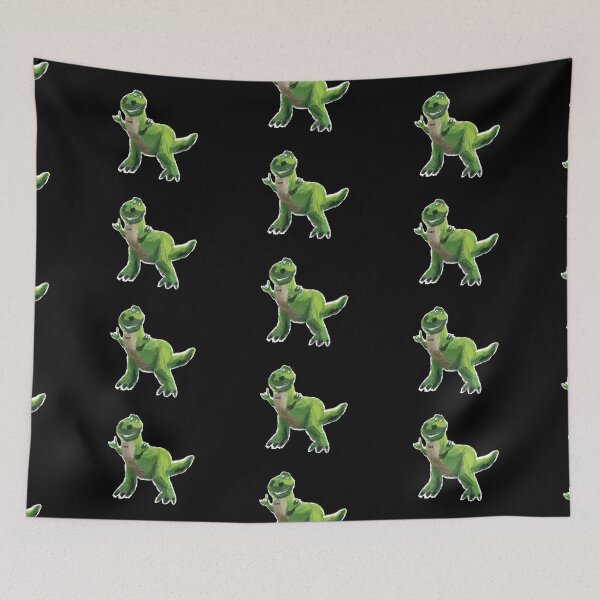 Item preview, T-Rex (black background) designed and sold by MentaLee.