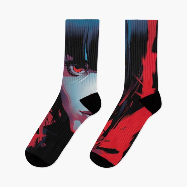 Item preview, "The girl with the red piercing stare." designed and sold by Dream-Way.
