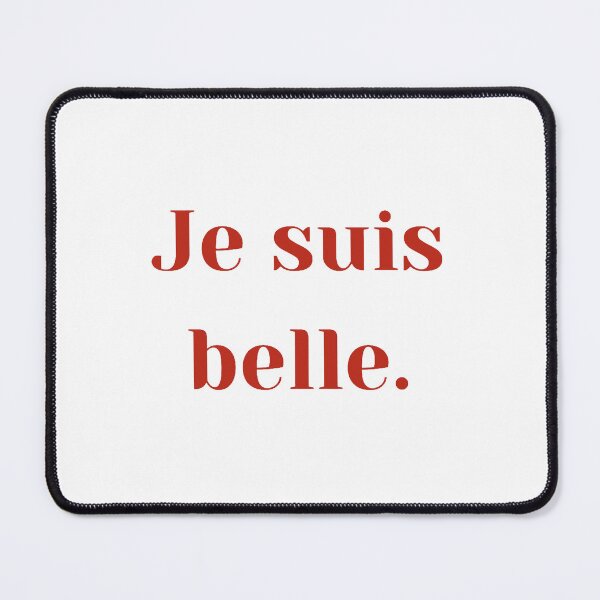 Item preview, je suis belle - red designed and sold by Jero-fan.