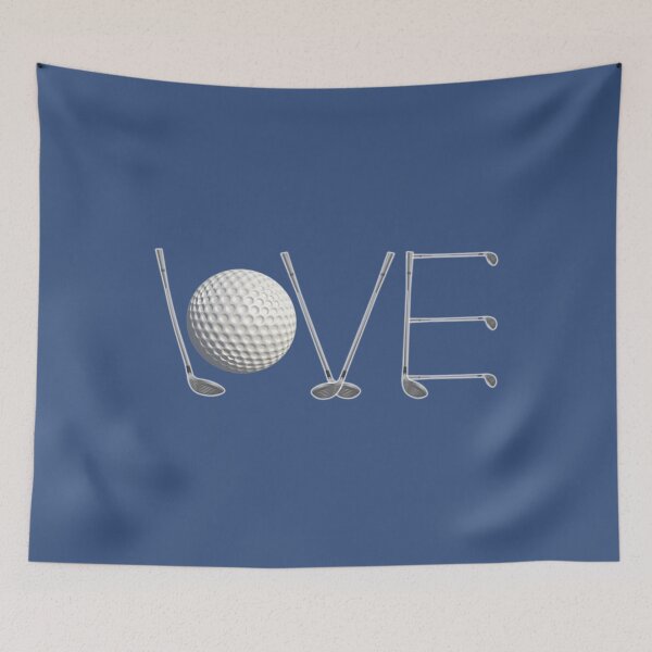 Artikelvorschau, LIEBE Golfdesign mit Golfschlägern entworfen und verkauft von mkmhedeuhl63.