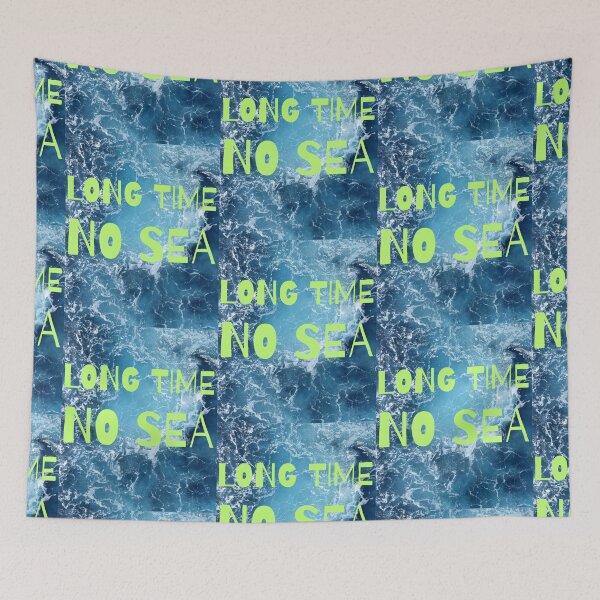 Item preview, Long time no sea designed and sold by Azrou shop.