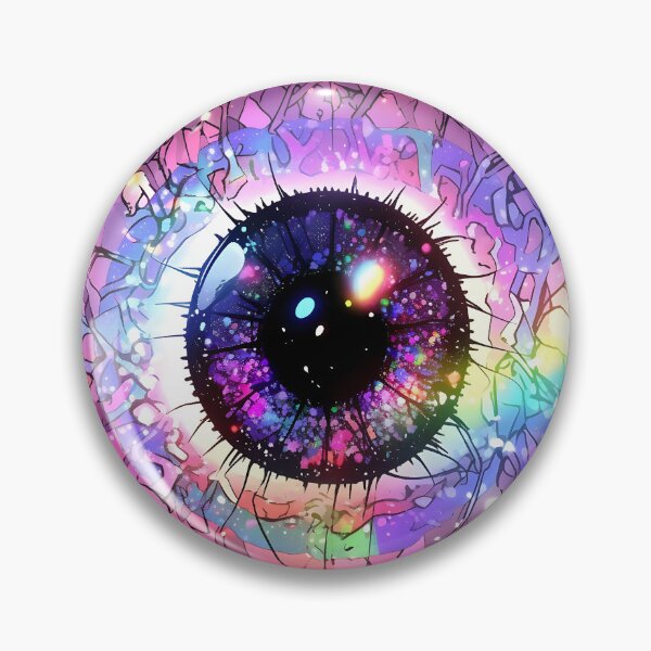 Item preview, Unveiling the Universe A Detailed Galaxy Within an Eye's Artwork designed and sold by Retro Fit.