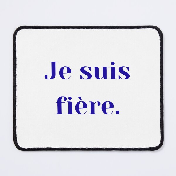 Item preview, je suis fière - blue designed and sold by Jero-fan.