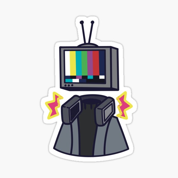 Glitching Tv-head by SarebearDraws