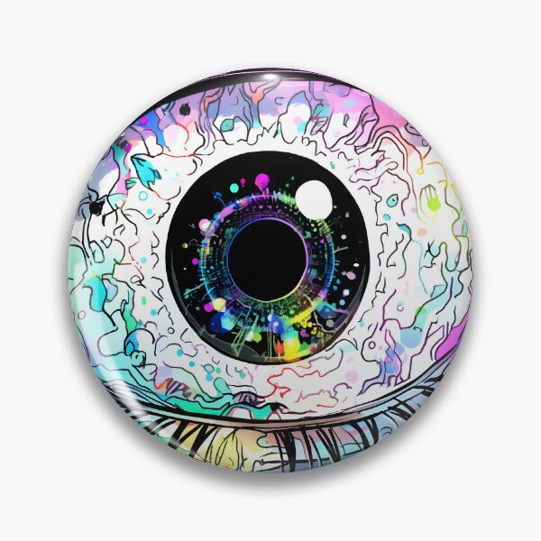 Item preview, The Human Eye A Canvas for a Mysterious Galactic Illustration designed and sold by Retro Fit.