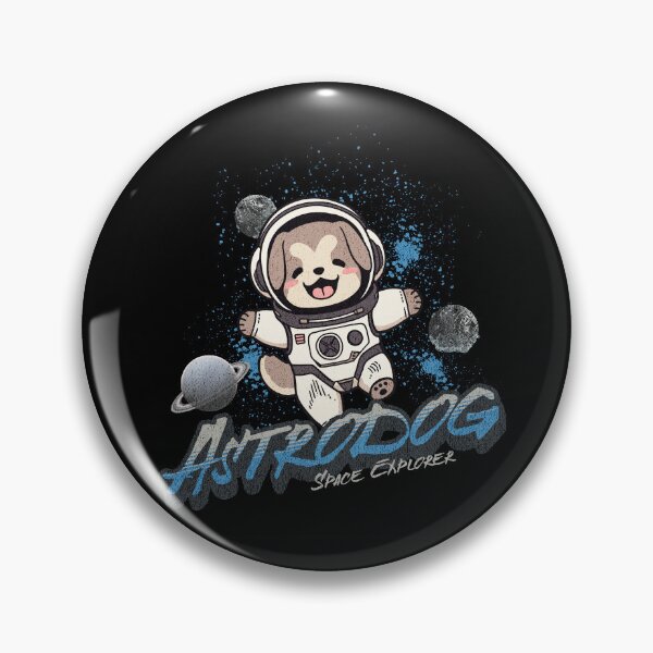 Item preview, Astrodog - Cute Astronaut Dog, Space Explorer Adventure designed and sold by Zandalus.
