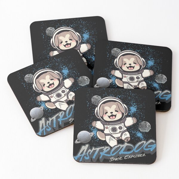 Item preview, Astrodog - Cute Astronaut Dog, Space Explorer Adventure designed and sold by Zandalus.