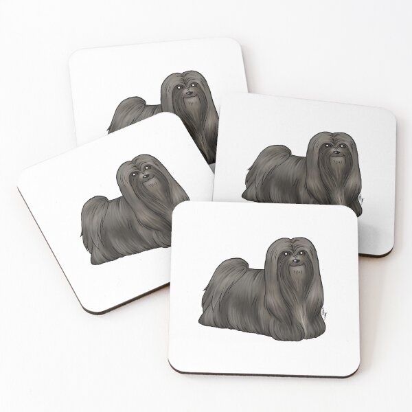 Item preview, Lhasa Apso - Black designed and sold by Jennifer Stolzer.