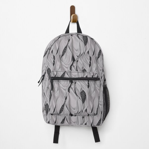 Item preview, White, grey and black intricate fabric pattern designed and sold by Theo-B.