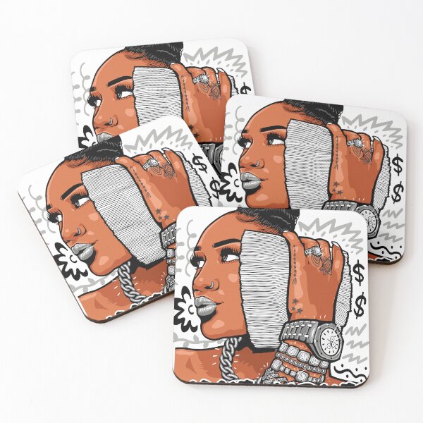 Item preview, Successful Woman Make Money Not Friends Custom Abstract Art designed and sold by KingzXclusives.