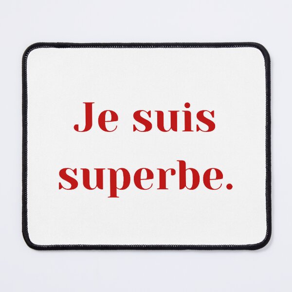 Item preview, je suis superbe - red designed and sold by Jero-fan.