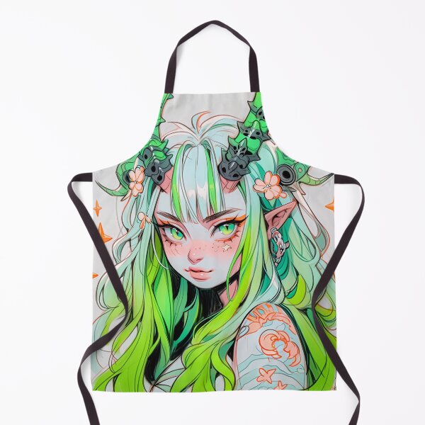 Item preview, Cute Nature Elf Anime Girl designed and sold by bubblegoth.