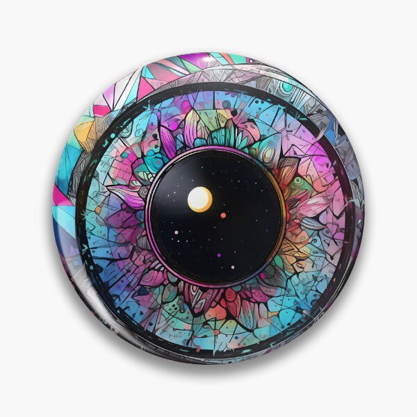 Item preview, Galactic Vision An Artistic Representation of a Galaxy in the Human Eye designed and sold by Retro Fit.
