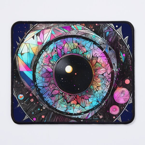 Item preview, Galactic Vision An Artistic Representation of a Galaxy in the Human Eye designed and sold by Retro Fit.