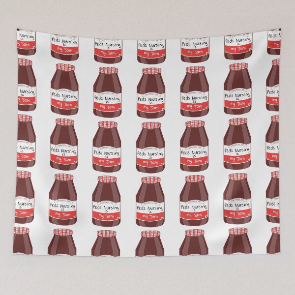 Item preview, Peds Nursing is my Jam designed and sold by peachesandfizz.