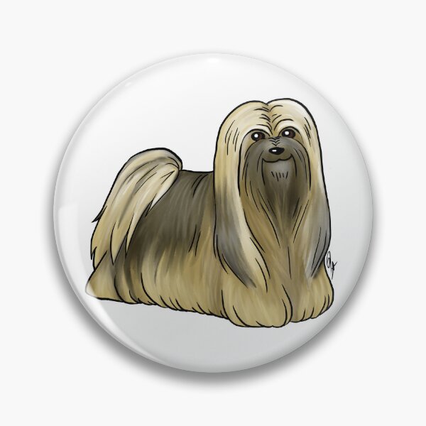 Item preview, Lhasa Apso - Grizzle designed and sold by Jennifer Stolzer.