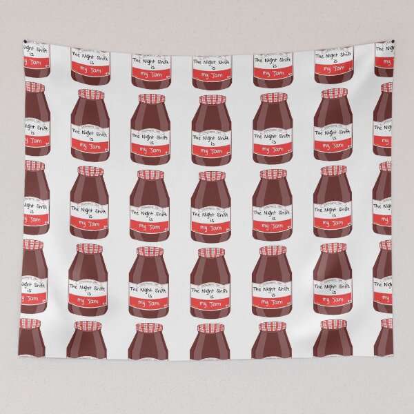 Item preview, The Night Shift is my Jam designed and sold by peachesandfizz.