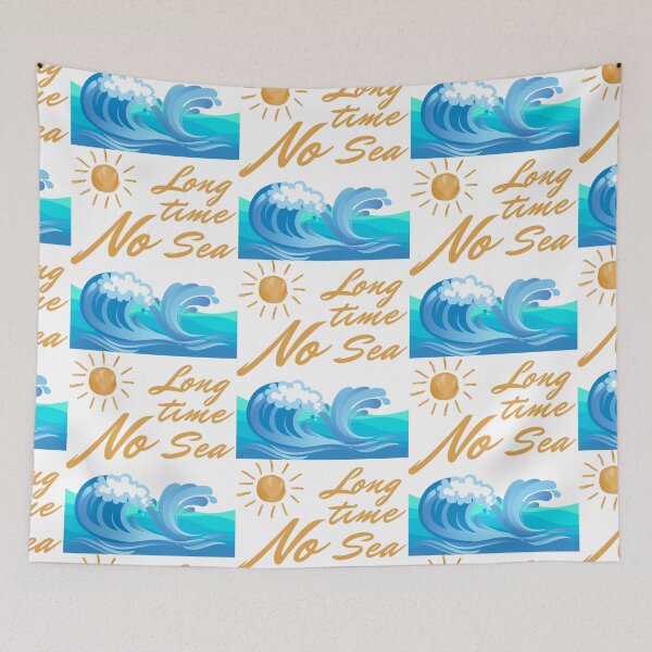 Item preview, Long time no sea designed and sold by Azrou shop.