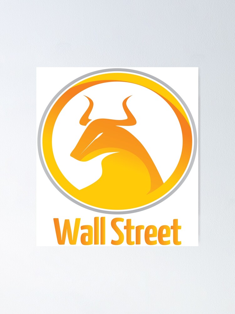 Pick Size Wall Street Bull Market Art Canvas or Glossy Wolf of Wall Street