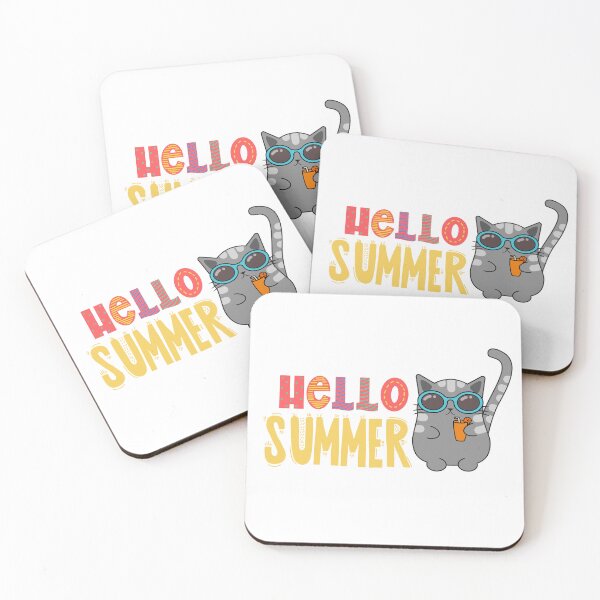 Item preview, Cat: Hello Summer designed and sold by Shy Introvert Tales.