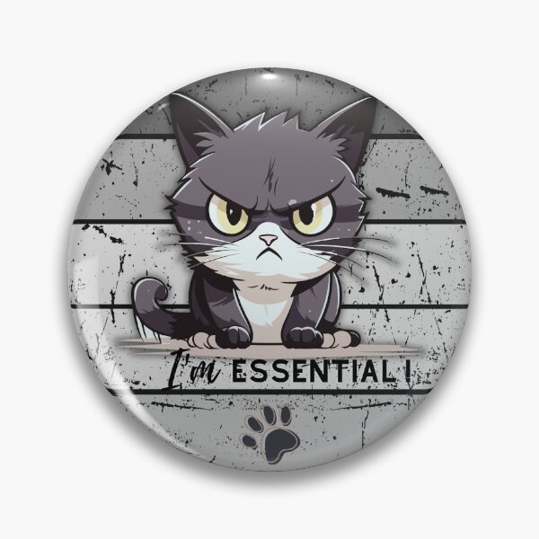 Item preview, I'm Essential Cat designed and sold by PurrfectLuv.