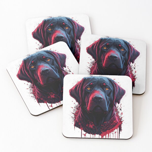 Item preview, The Labrador Retriever Encounter: Evil Ninja's Dark Magic designed and sold by DesignArtEmpire.