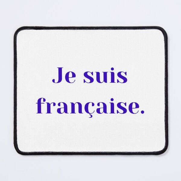 Item preview,  je suis française - blue designed and sold by Jero-fan.
