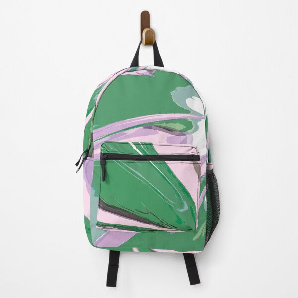 Item preview, Abstract Swirls of Liliac and Green designed and sold by deniselynnimage.